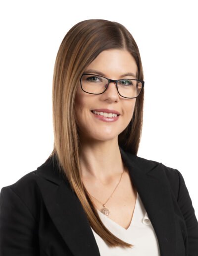 Woman Business Headshot against white background